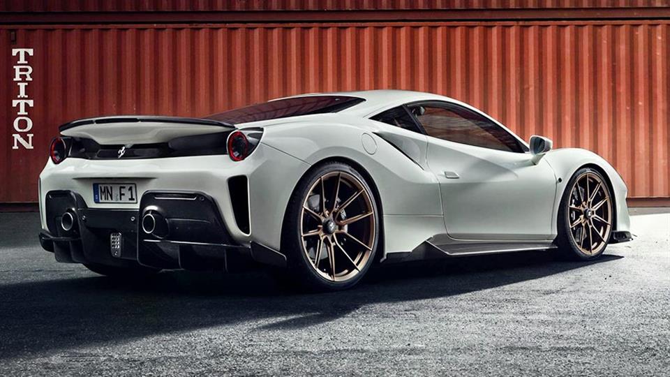 فراری 488 Pista با تیونینگ نوویتک